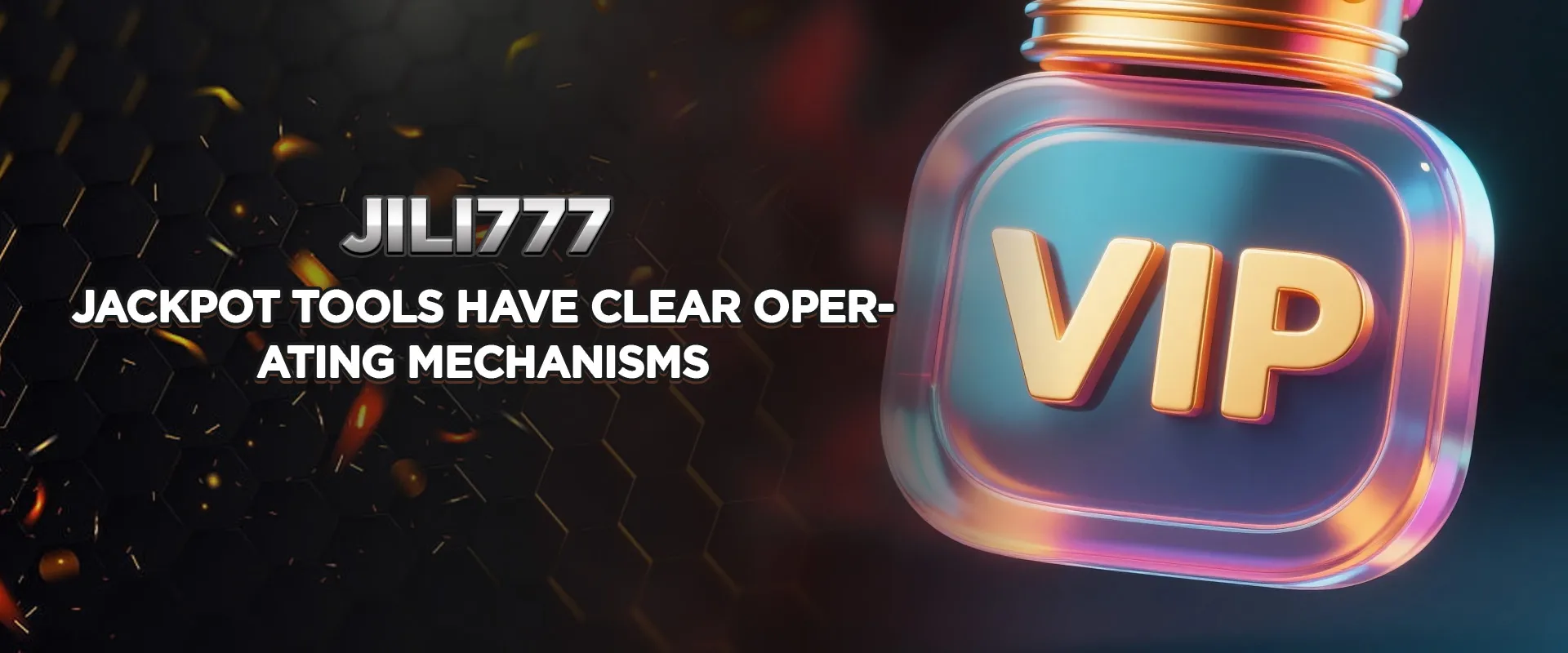 Jackpot tools have clear operating mechanisms