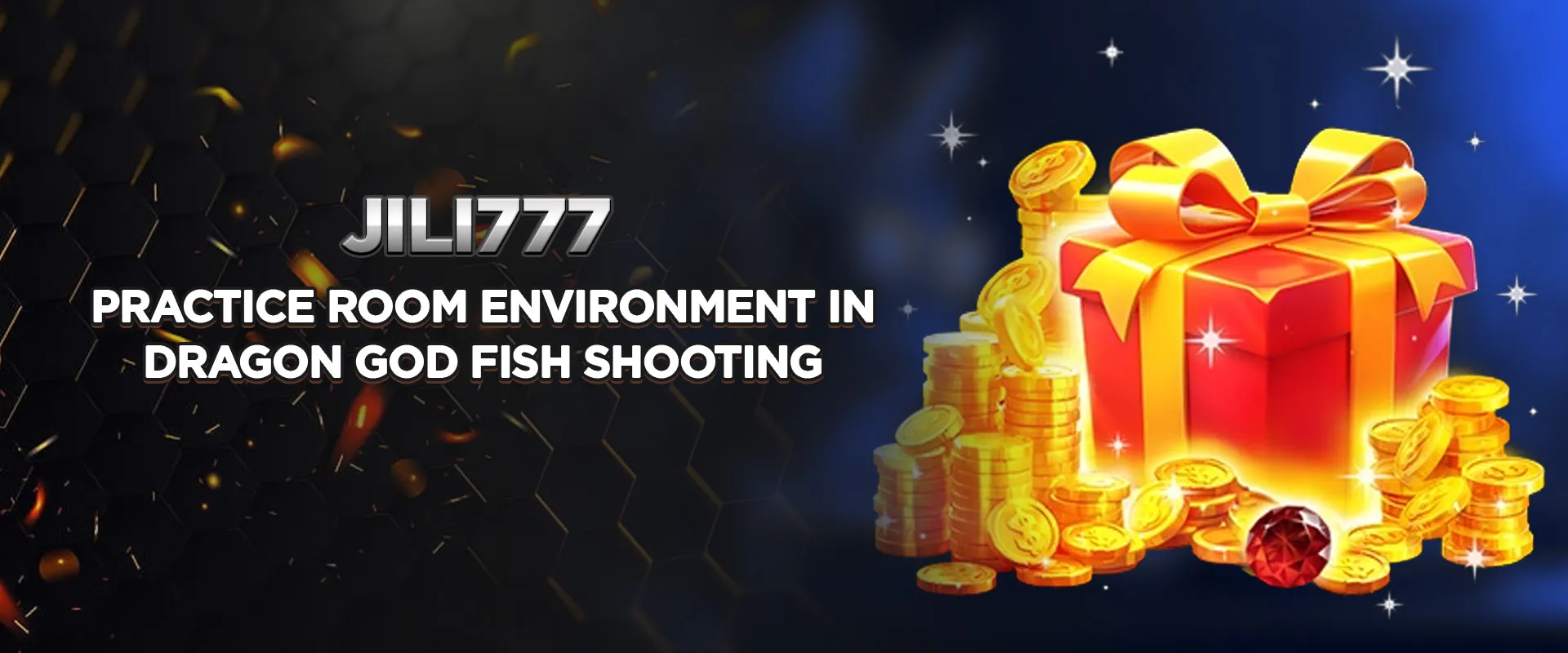 Practice room environment in Dragon God Fish Shooting