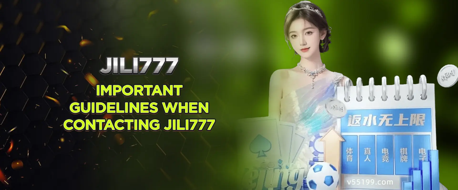 Important guidelines when contacting Jili777