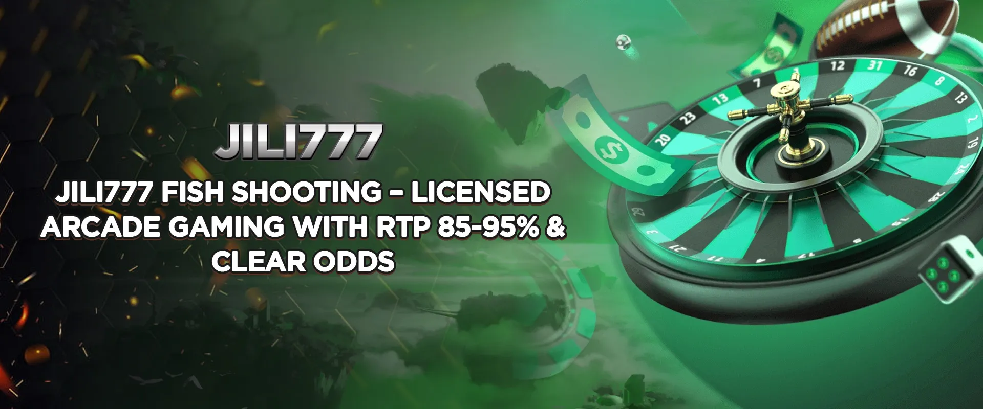 Jili777 Fish Shooting - Arcade Gaming with RTP 85-95% & Clear Odds