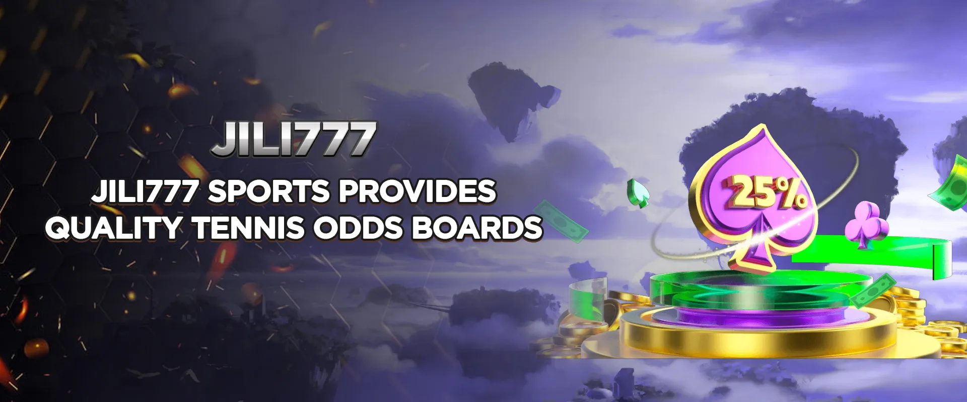 Jili777 Sports provides quality tennis odds boards