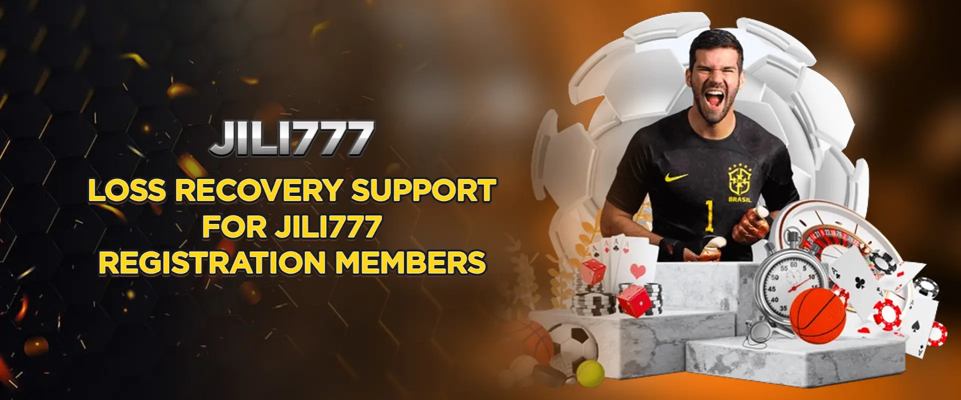 Loss recovery support for Jili777 registration members