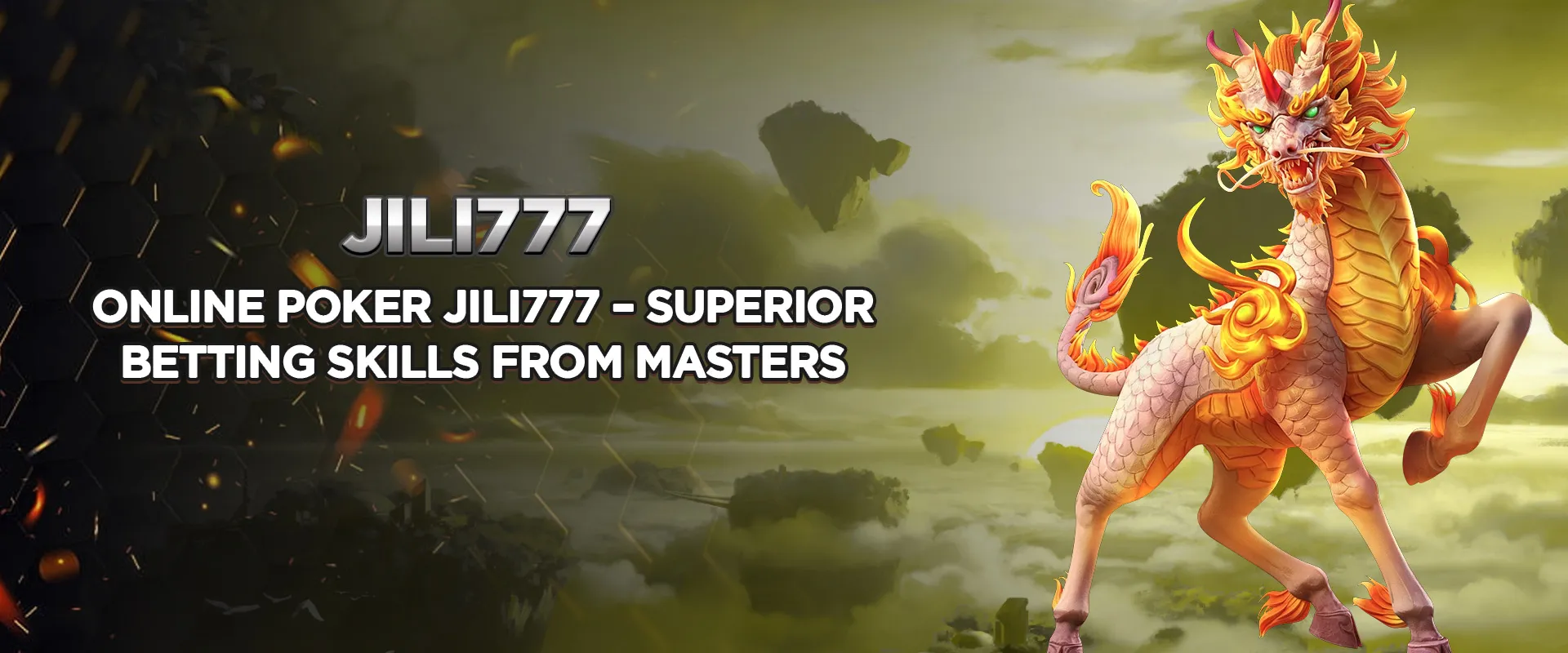 Online Poker Jili777 Superior Betting Skills from Masters